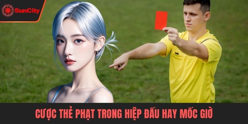 Kèo thẻ phạt Cược thẻ phạt trong hiệp đấu hay mốc giờ